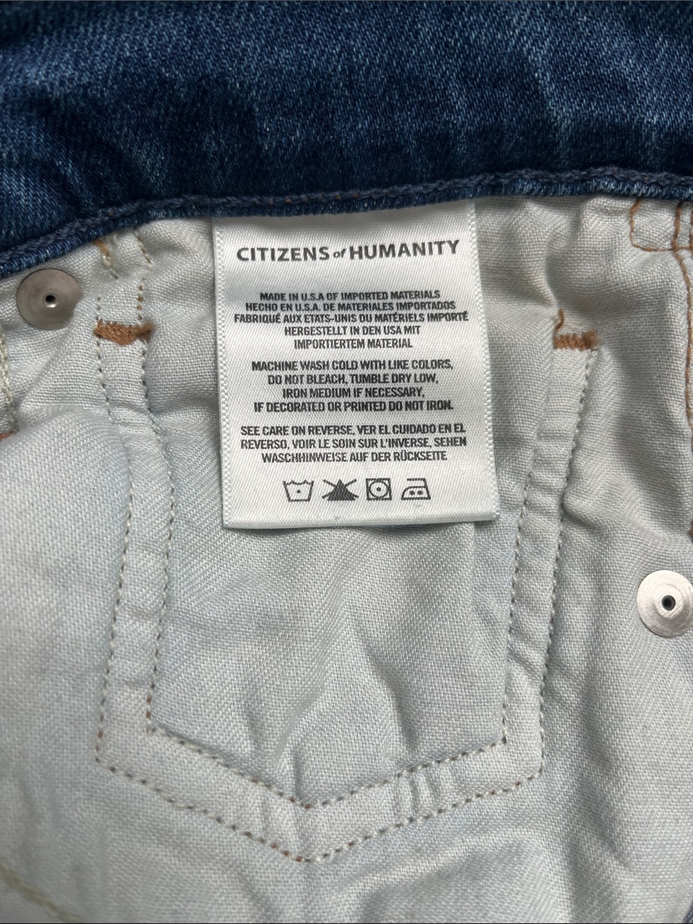 Citizens Of Humanity Olivia High-Rise Slim Premium Denim Jeans - Picture 11 of 11